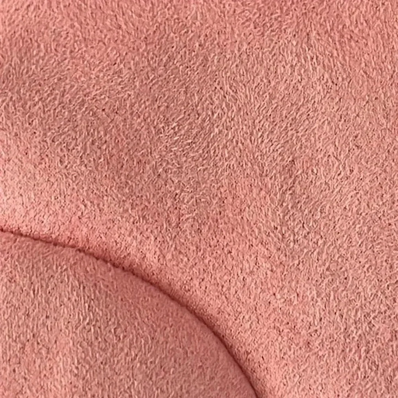 Unbranded faux suede and Sherpa shawl jacket coat pink girls size Euro 130 (6/7) - Picture 8 of 9